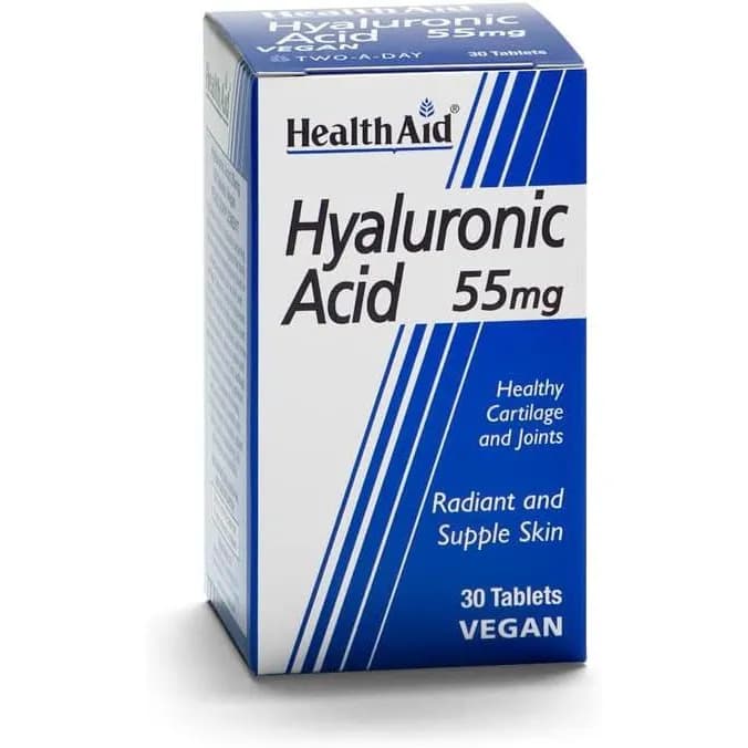 Healthaid hyaluronic acid 55 mg 30 tab