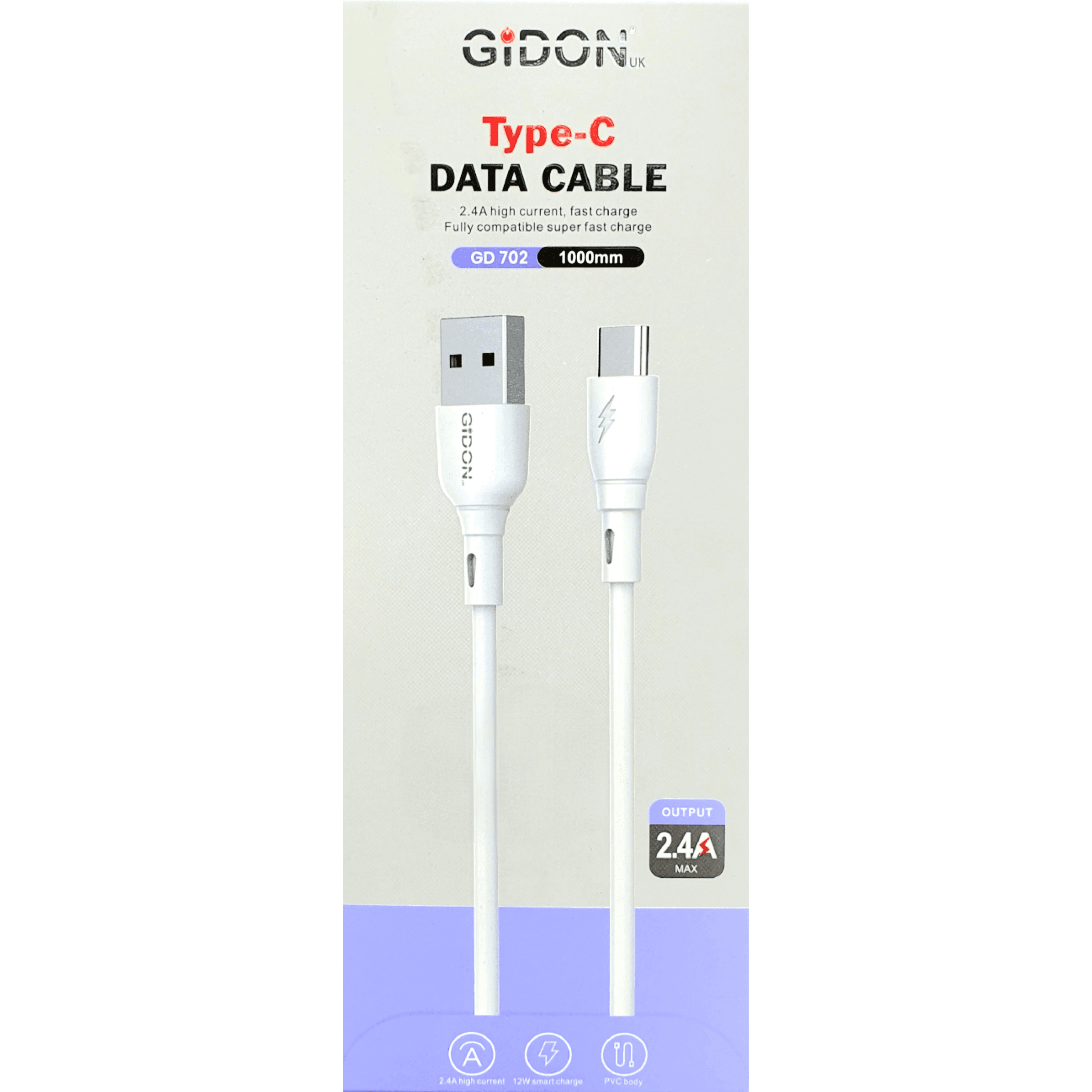 Gidon Usb-A To Type-C Data Cable Gd-702