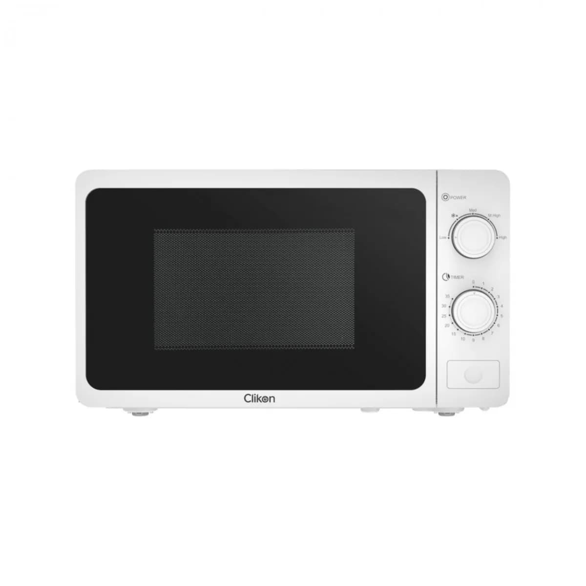 CLIKON 20 L ANALOG MICROWAVE OVEN WITH MECHANICAL CONTROL, MULTIPLE POWER LEVEL, 245 MM GLASS TURNTABLE -CK4327