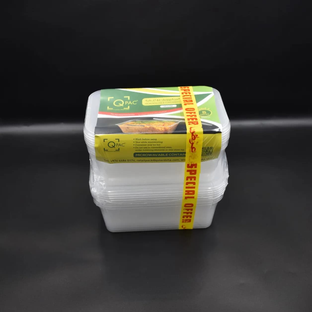 Microwave Container 750Ml Promotion (5X2 Pcs)