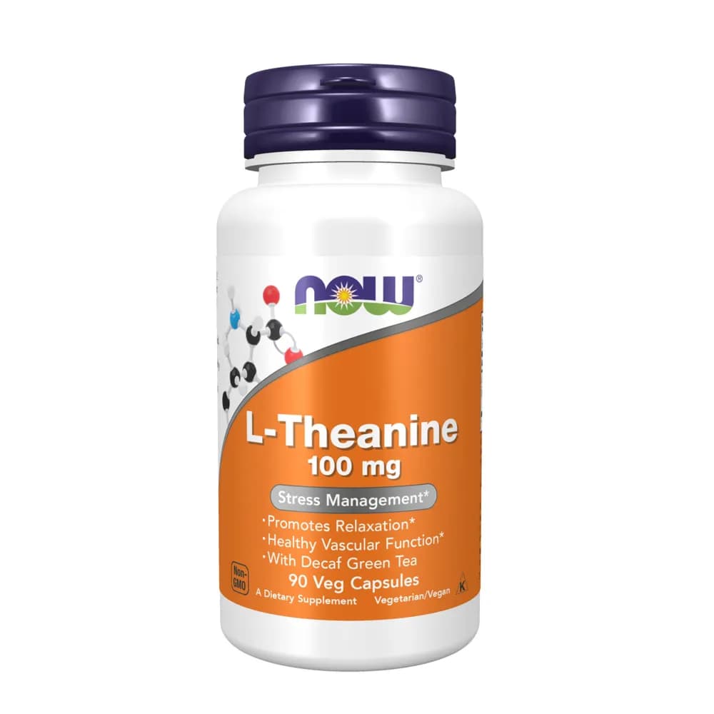 NOW L-THEANINE 100MG 90 CAPSULES