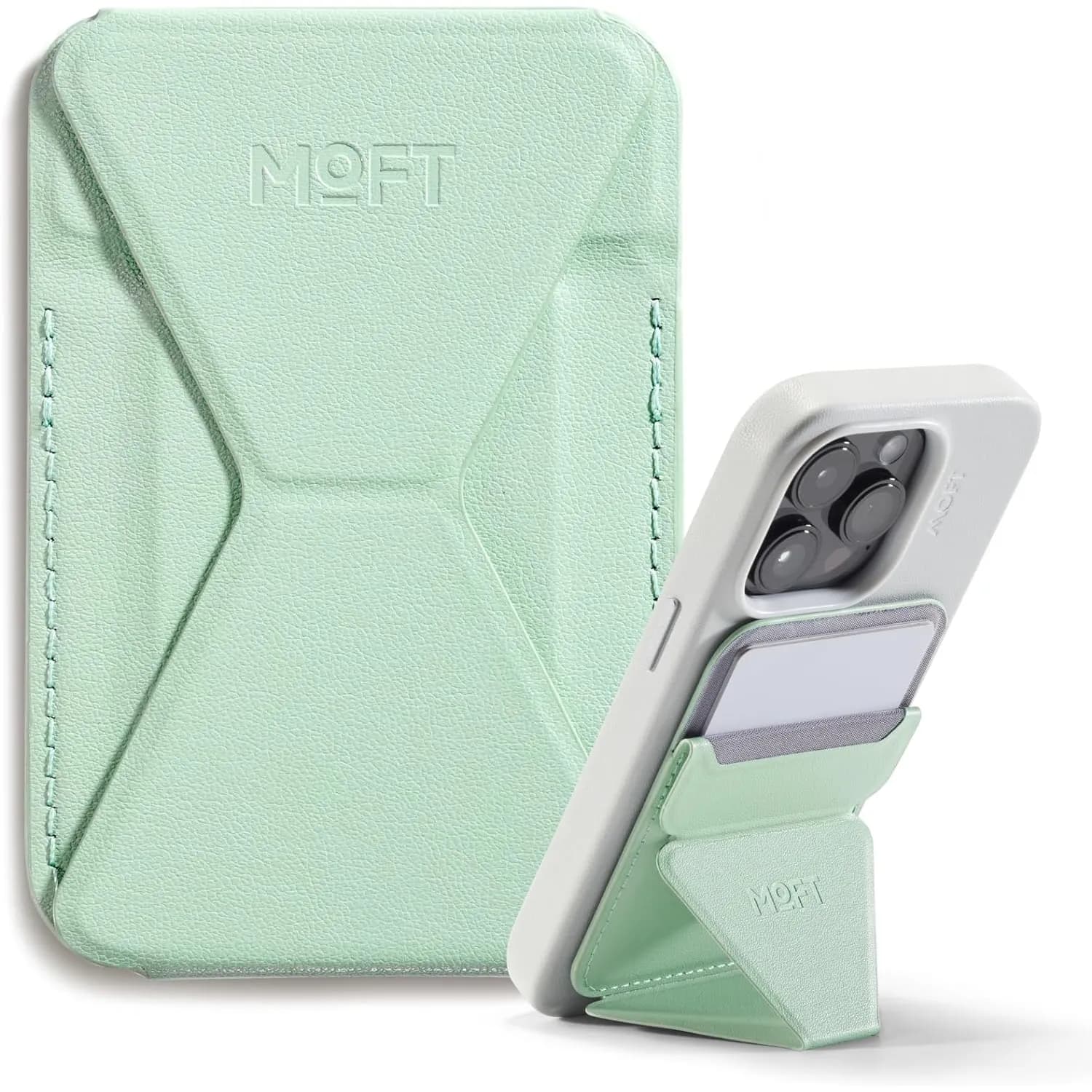 Original Moft Snap Phone Stand & Wallet - Compatible With Magsafe -MS007MP-1-MO-SFGN