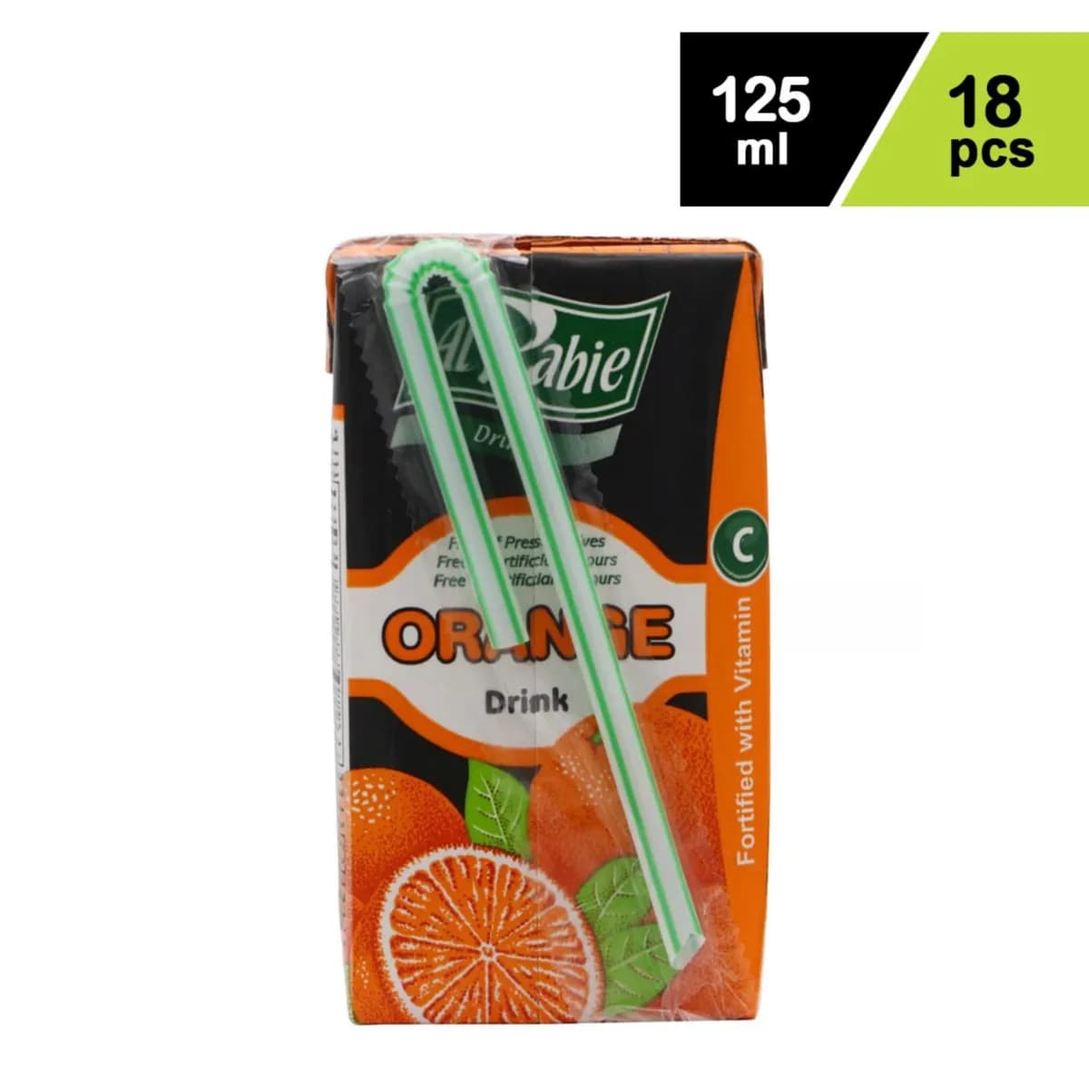 Al Rabie Orange Juice Drink 125ml