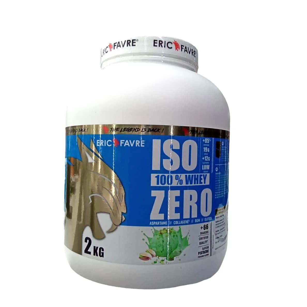 Eric Favre pp 100% whey iso zero pistache 2 kg