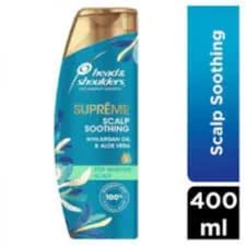 Head & Shoulders Supreme Scalp Soothing With Argan Oil & Aloe Vera 400Ml