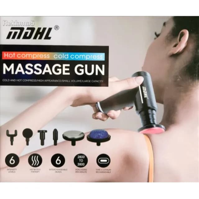 MDHL hot & cold compress massage gun (High appearance-small volume-large capacity)