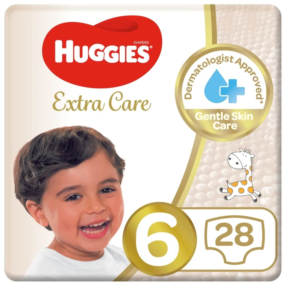 Huggies Extra Care No-6 28pcs