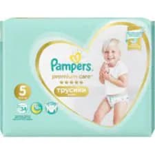 pampers size 5 baby premium 34pcs