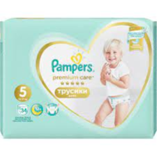 pampers size 5 baby premium 34pcs