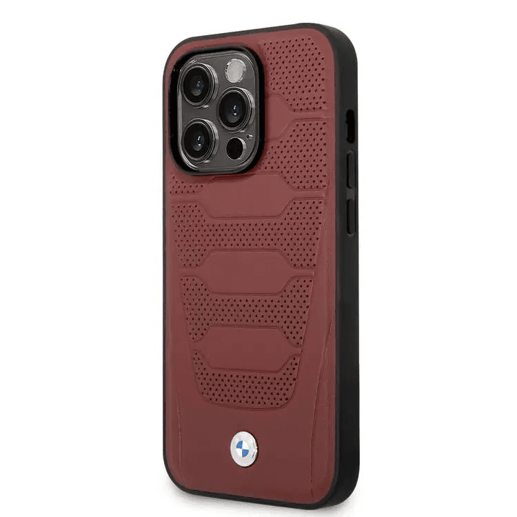 Cover IPhone 14 Pro BMW magesafe original burgundy