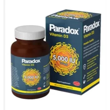 PARADOX VITAMIN D3 PLUS K2 30'S