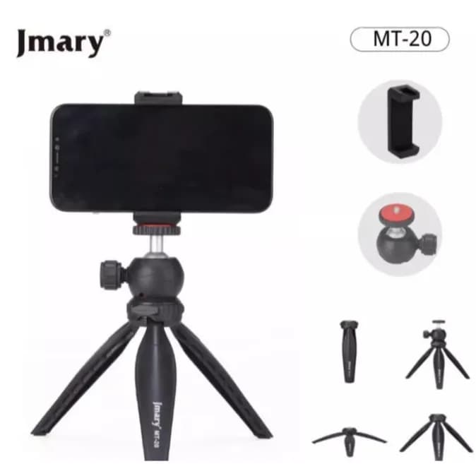 Jmary MT-20 Table Top Mini Portable Foldable Tripod Stand