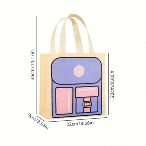 Cartoon Cute Candy Color Series Back To School (Blue)