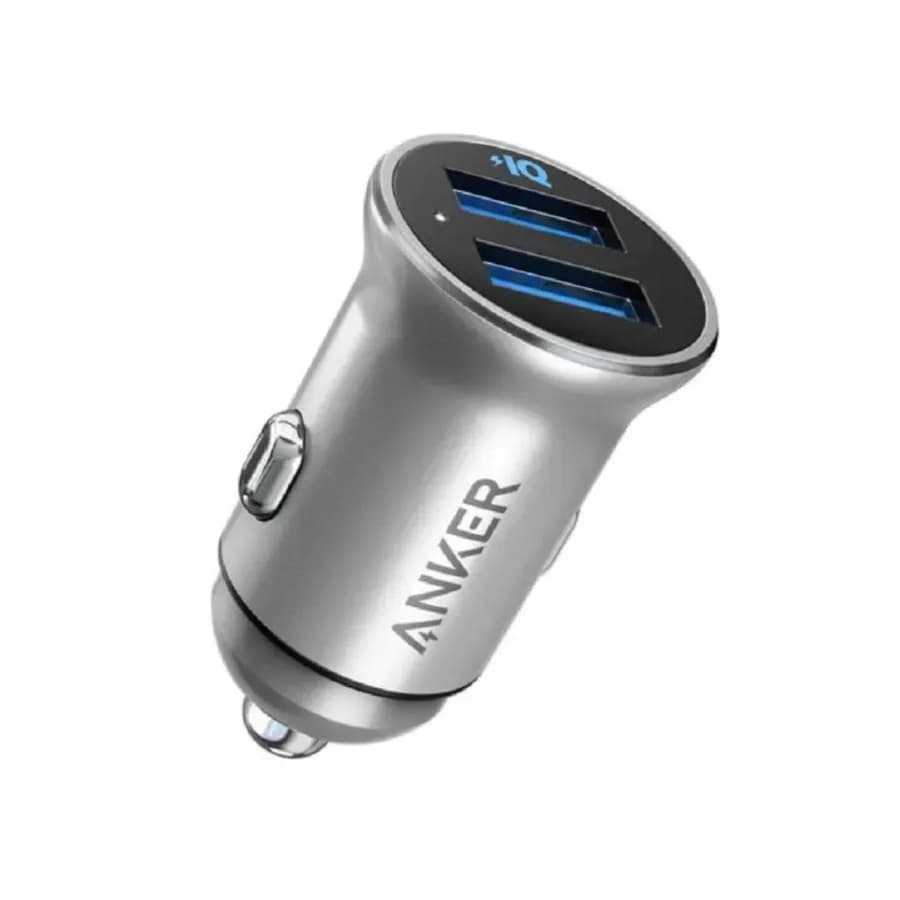 Anker Powerdrive 2 Alloy 24W Car Charger with 2 Port