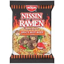 Nissin Ramen Spicy Hot Beef 59gm