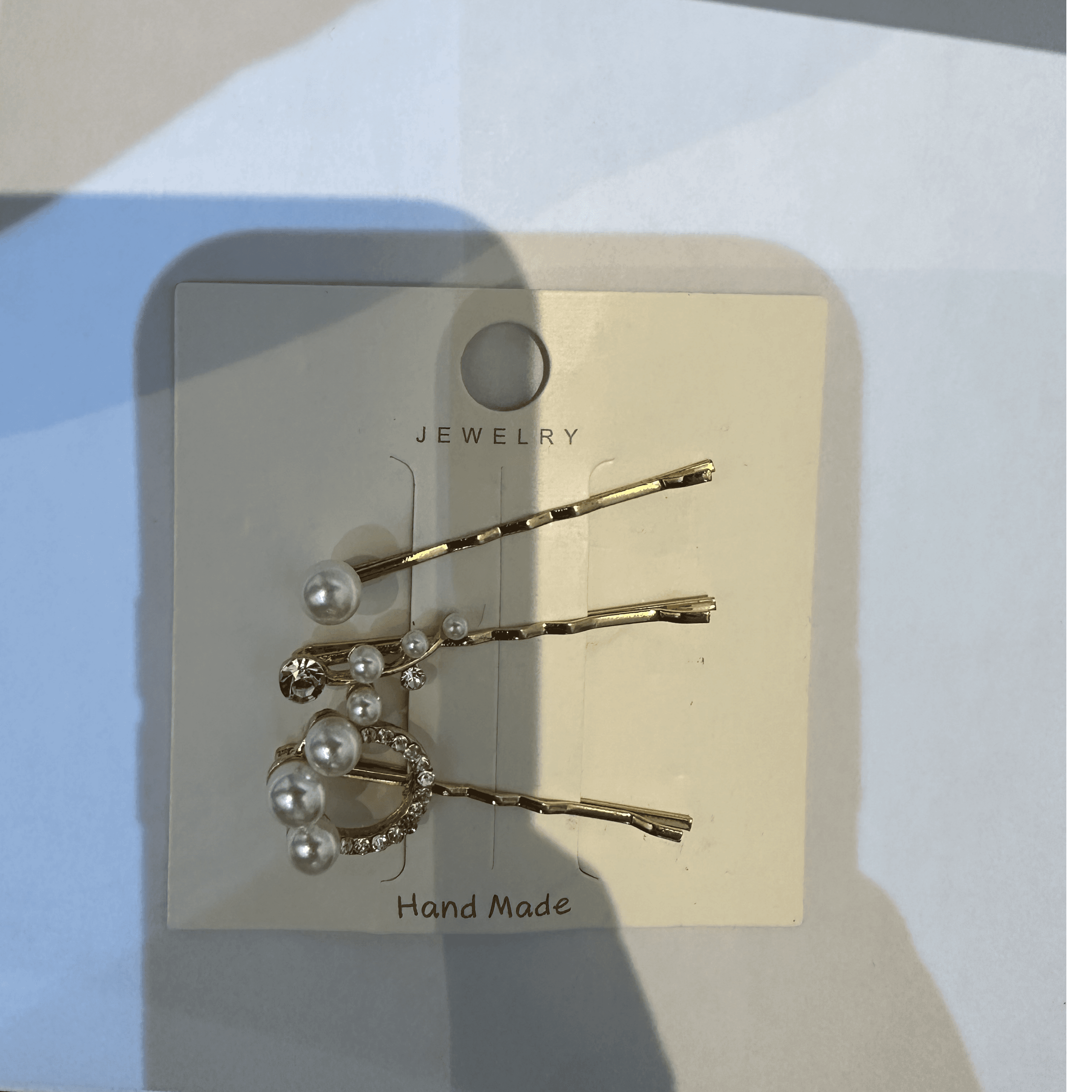 ac pearl metal pin
