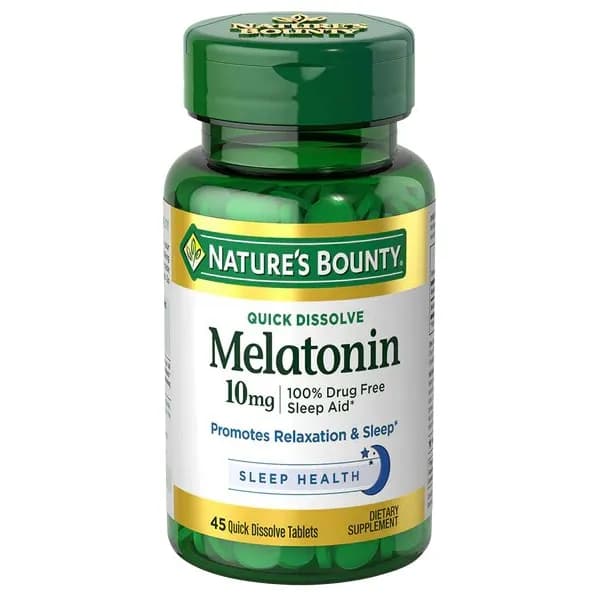 Nature’s Bounty Melatonin 10 mg , 45 Tablets