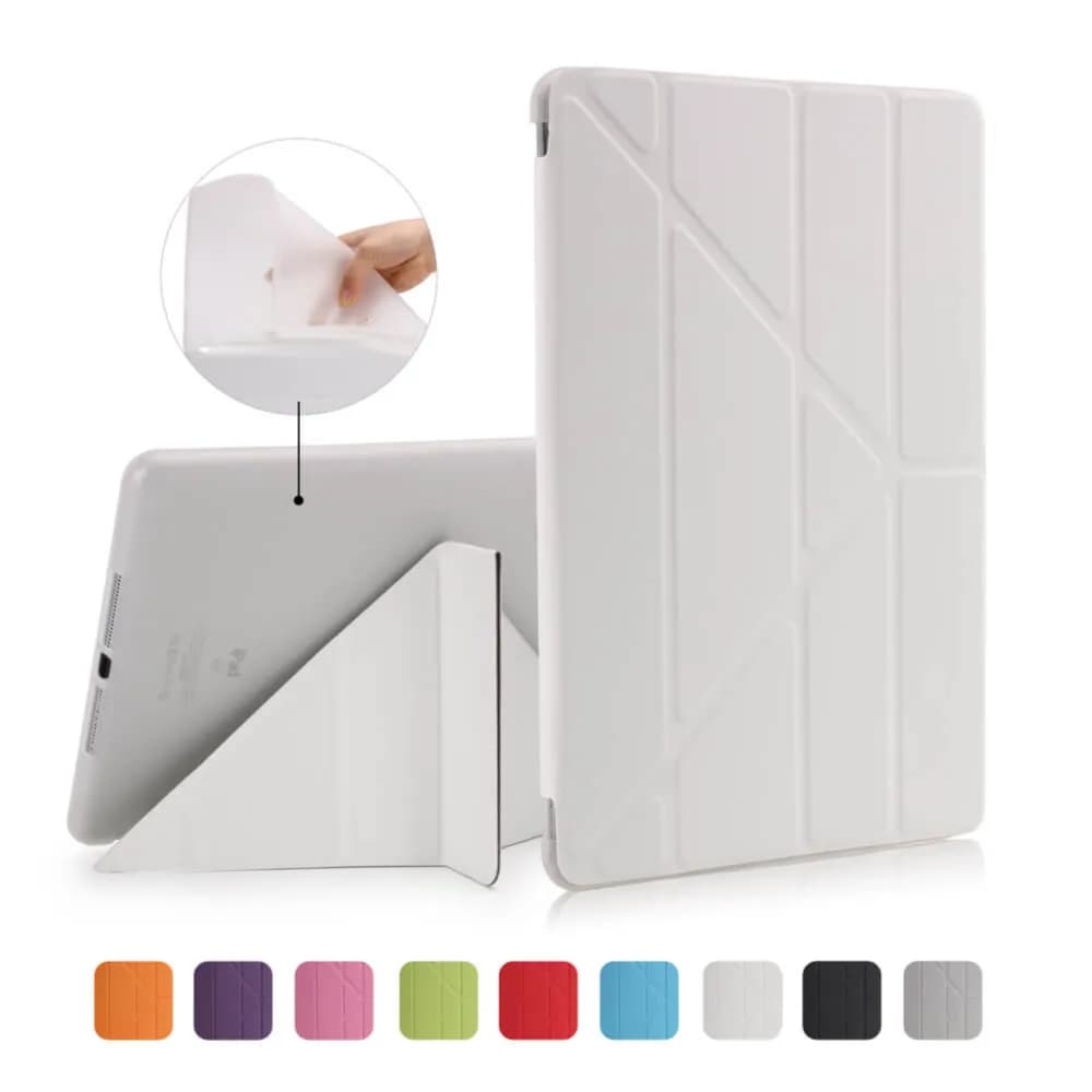 Flip Cover iPad Air 1 & 2 9.7 Inch - Light White