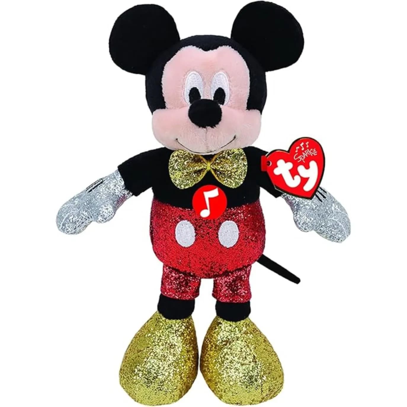 Ty Disney Mickey S.sparklered With Sound Medium