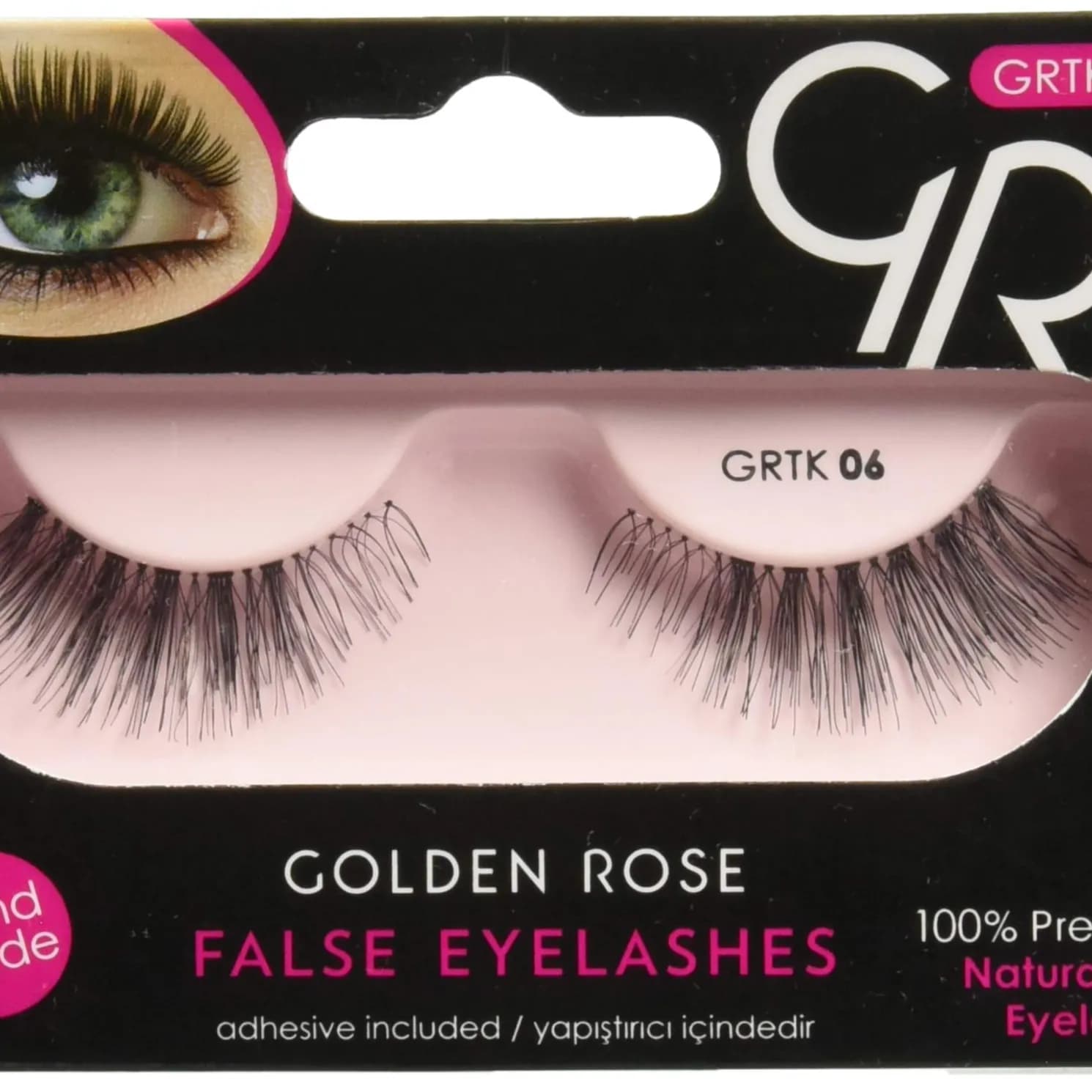 GOLDEN ROSE FALSE EYELASHES 06