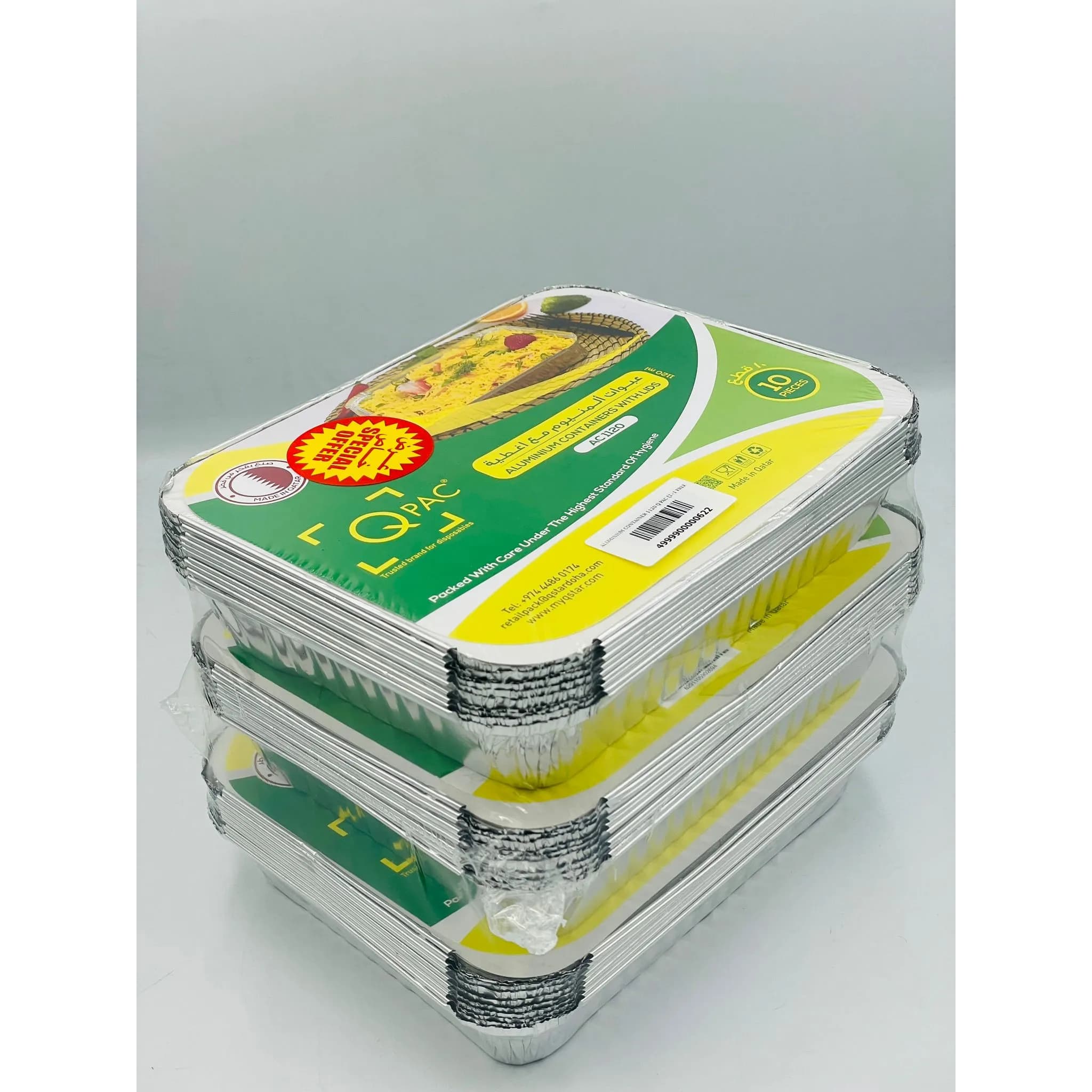 Aluminium Container 1120 Offer Pack (10X3 Pkt)