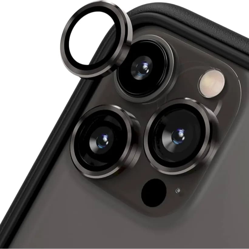 Camara Lens Protector For iphone 13 Pro Black Camara glass