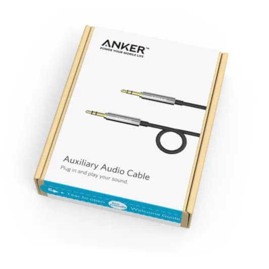 Anker A7123H12 3.5Mm Aux Audio Cable 3Ft/1M