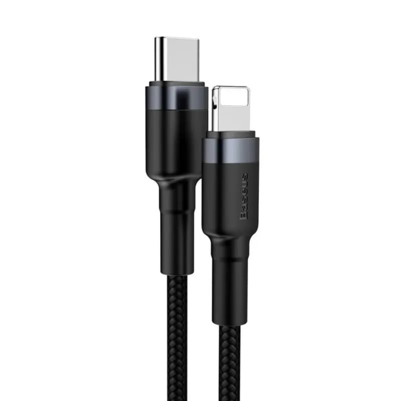 Baseus USB Type C PD Lightning Nylon iphone Cable 1meter (CATLKLF-G1)