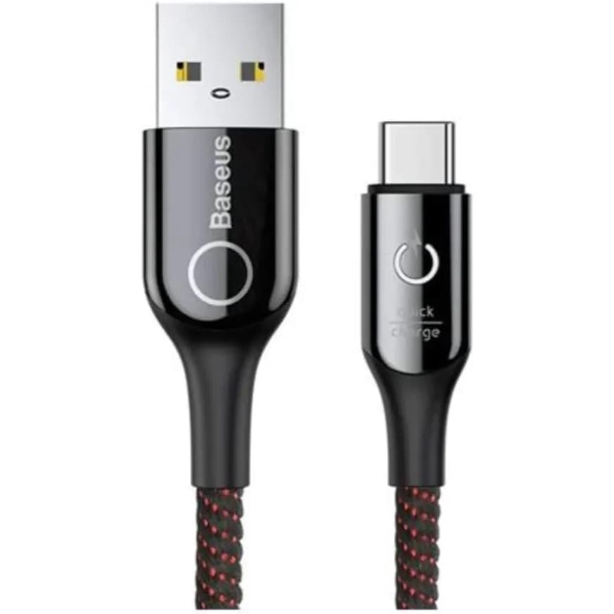 Baseus Usb To Type-C  cable with light indicator 3A 1meter (CATCD-01)