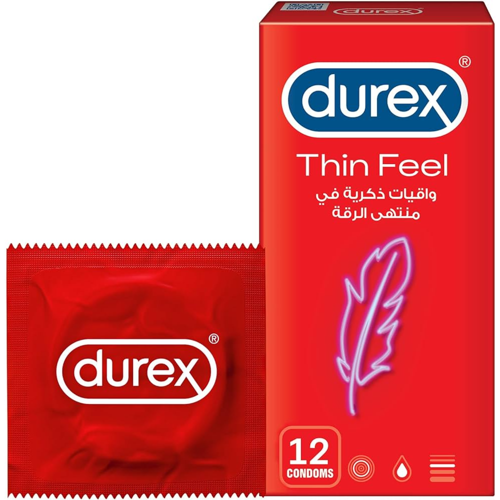 durex thin feel condoms 12s