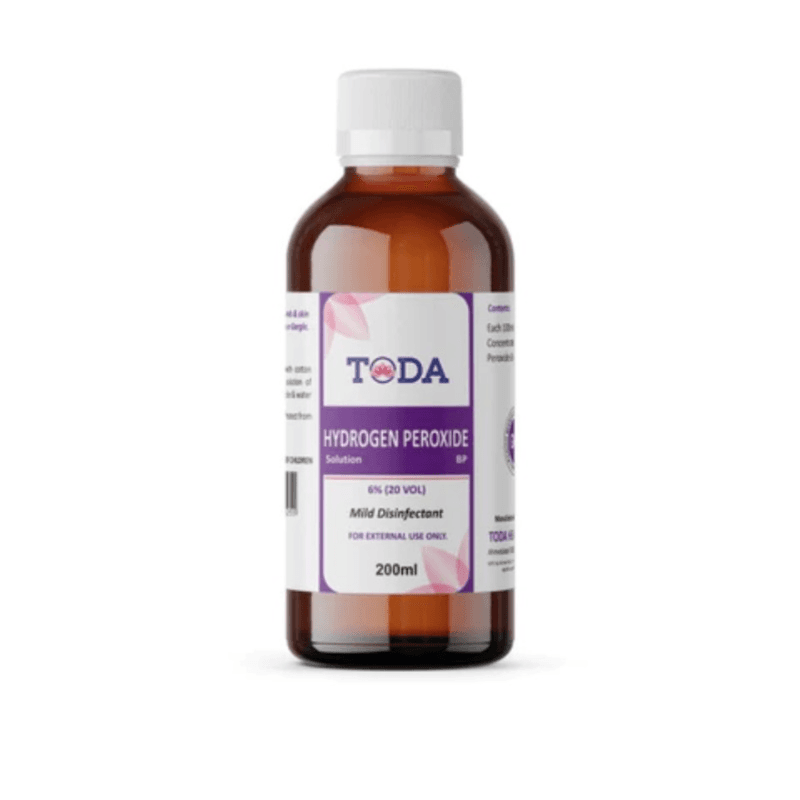 Toda Hydrogen Peroxide Solution 6% 200 Ml