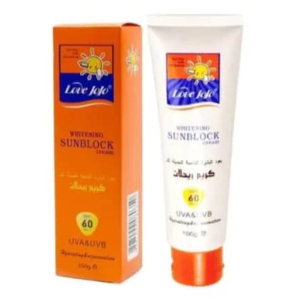 LOVE JOJO SUNBLOCK SPF 60 CREAM  100G