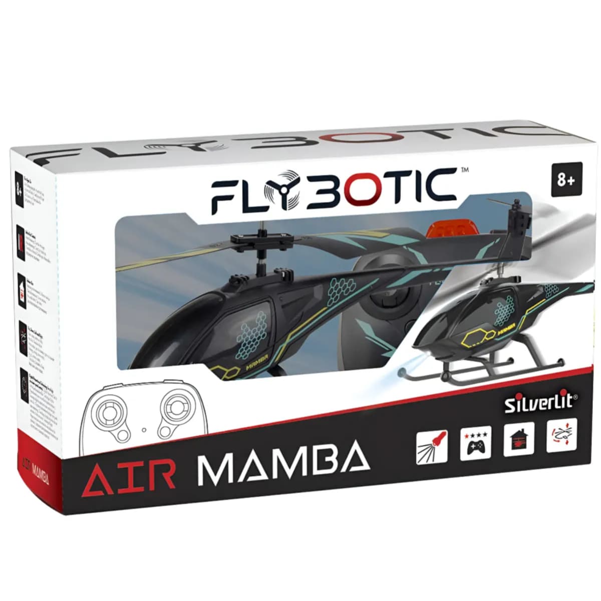 Silverlit Flybotic Air Mamba Remote Control  Helicopter Toy For Kids (DEFS03)