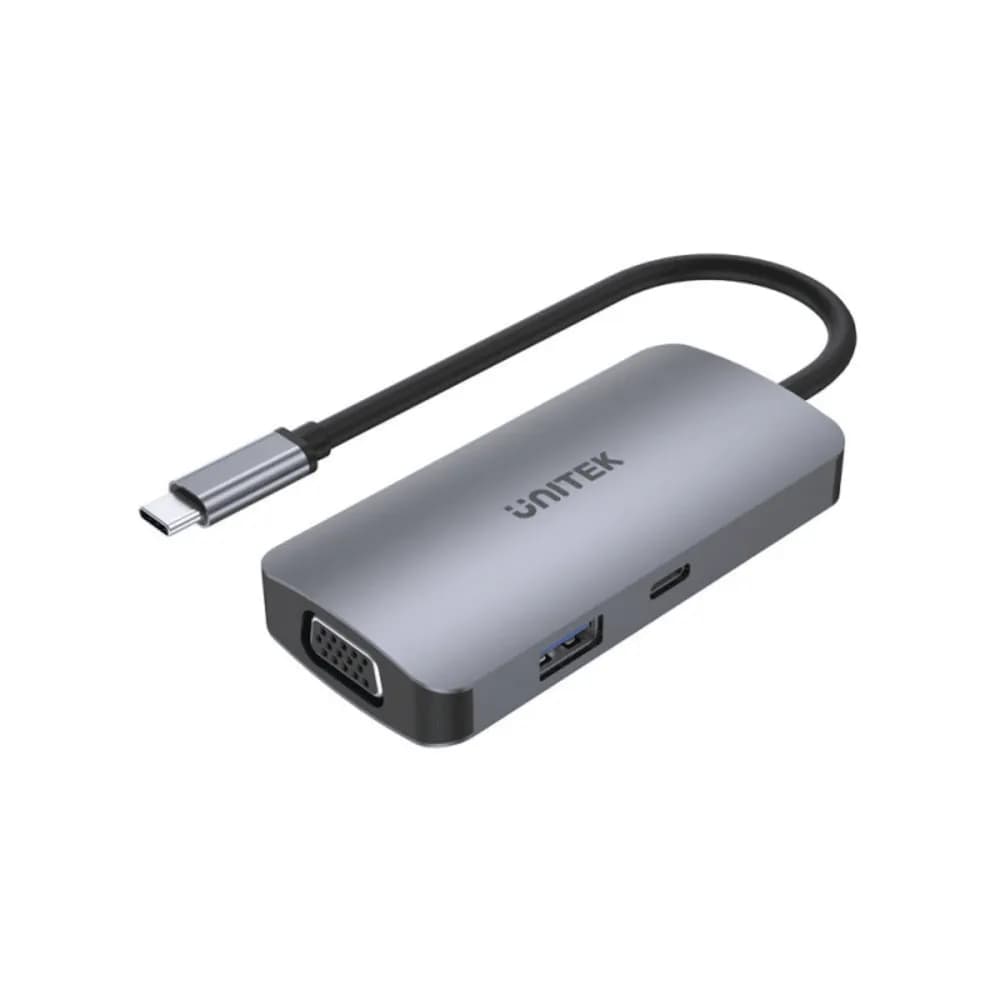 Unitek Uhub P5 Trio Usb-C Hub With Triple Display Support Mst Function