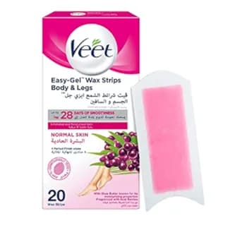 Veet Cold Wax Strips Normal Skin 20's