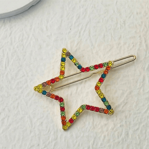 Multi-colored Star-shaped Hair Accessory