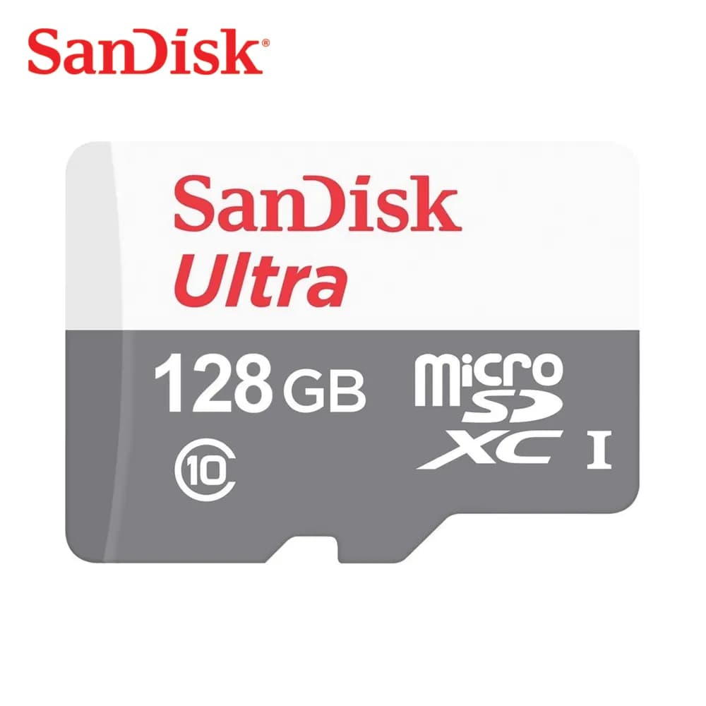 Sandisk 128Gb Ultra Microsdxc Uhs-I Memory Card