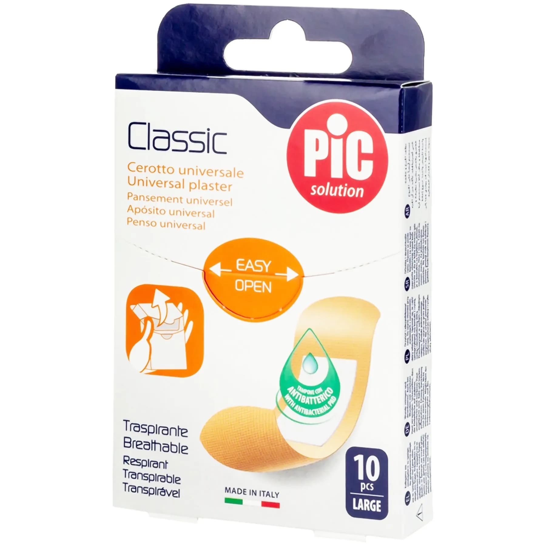 PIC-10 PLASTERS CLASSIC 25 X 72 MM(220151/24007)