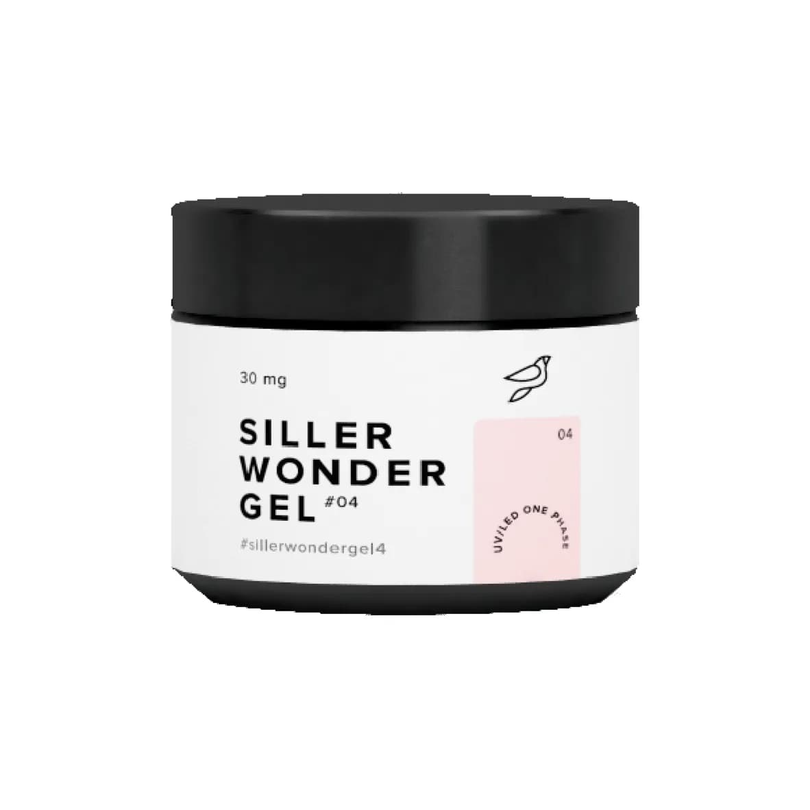 Siller Wonder Gel 4 30g Pink Beige (NAIL EXTENSION)