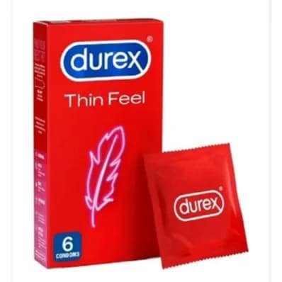 Durex Thin Feel Condom 6's