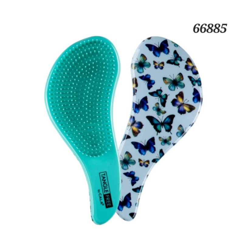 Cala Tangle Free Hair Brush Butterfly