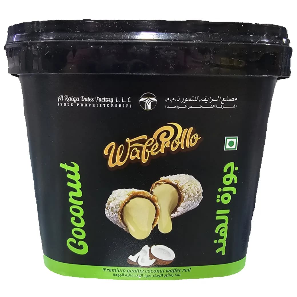 Al Raiqa Coconut Wafer Roll 300g