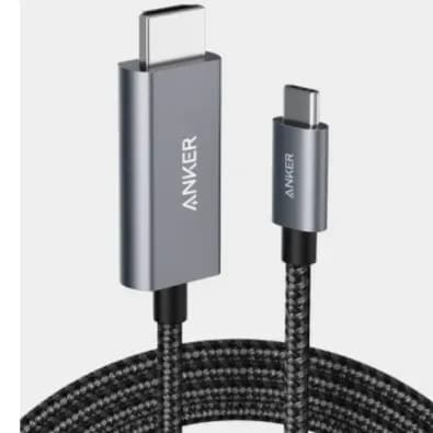 Anker 311 USB-C to HDMI Nylon Cable 6ft – Black