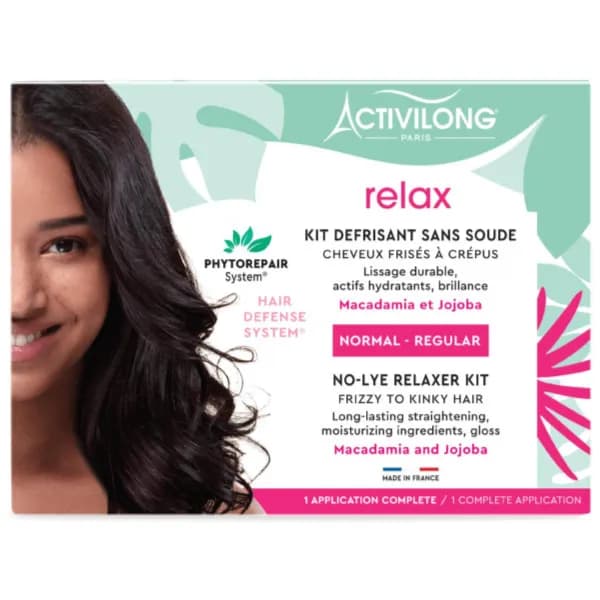 ACTVILONG ACTIGLOSS NOURISH NO LYE RELAXER KIT REGULAR NORMAL