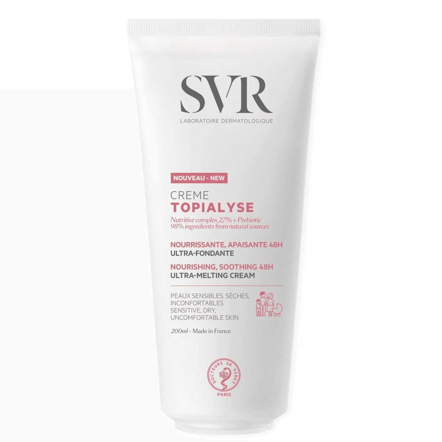 Svr Topialyse Anti-Dryness  NourishingCream 200Ml