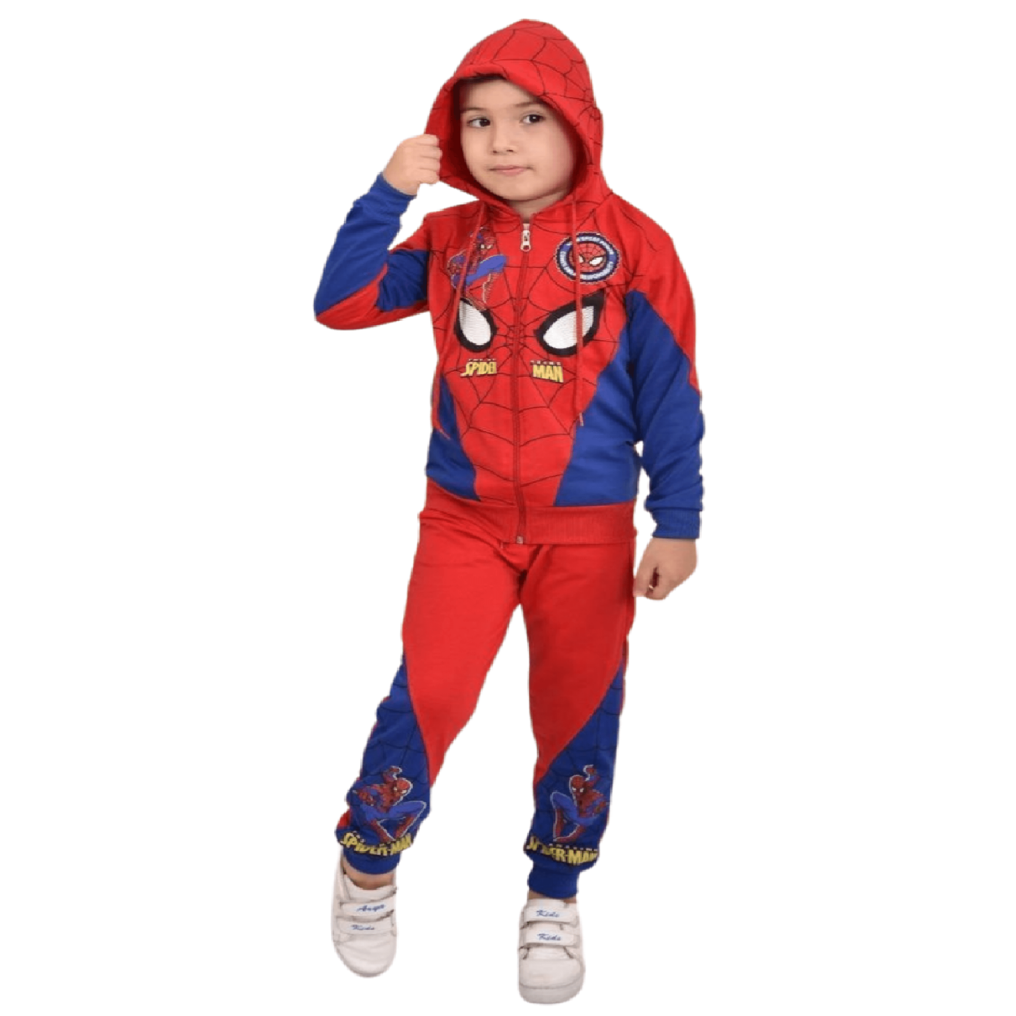 Boys Spiderman Costume Red Age 7-8 Years