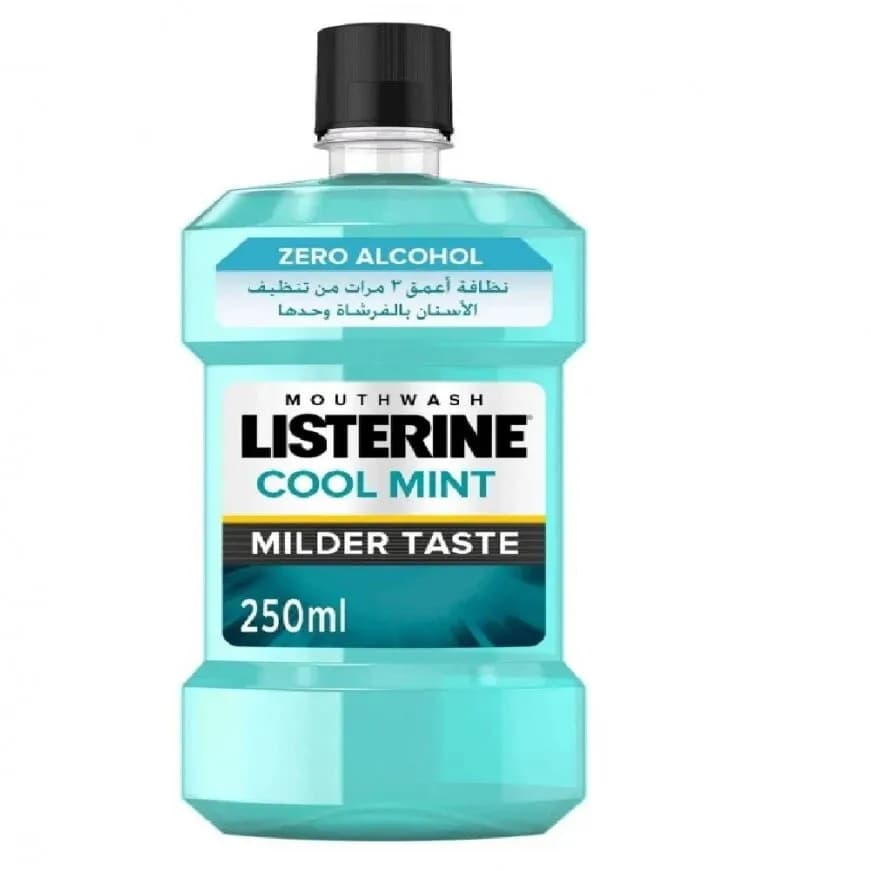 listerine cool mint milder taste mouth wash 250 ml