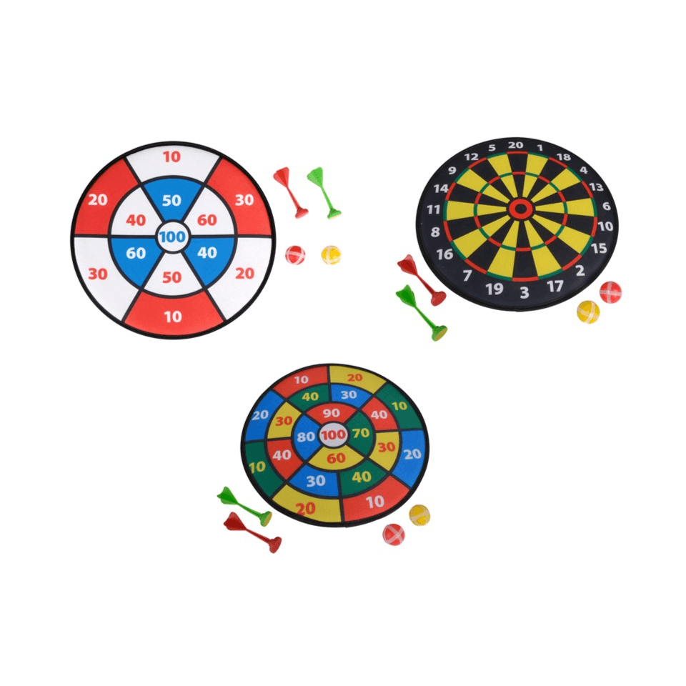 Soft Dart Bord With Dart Assorted