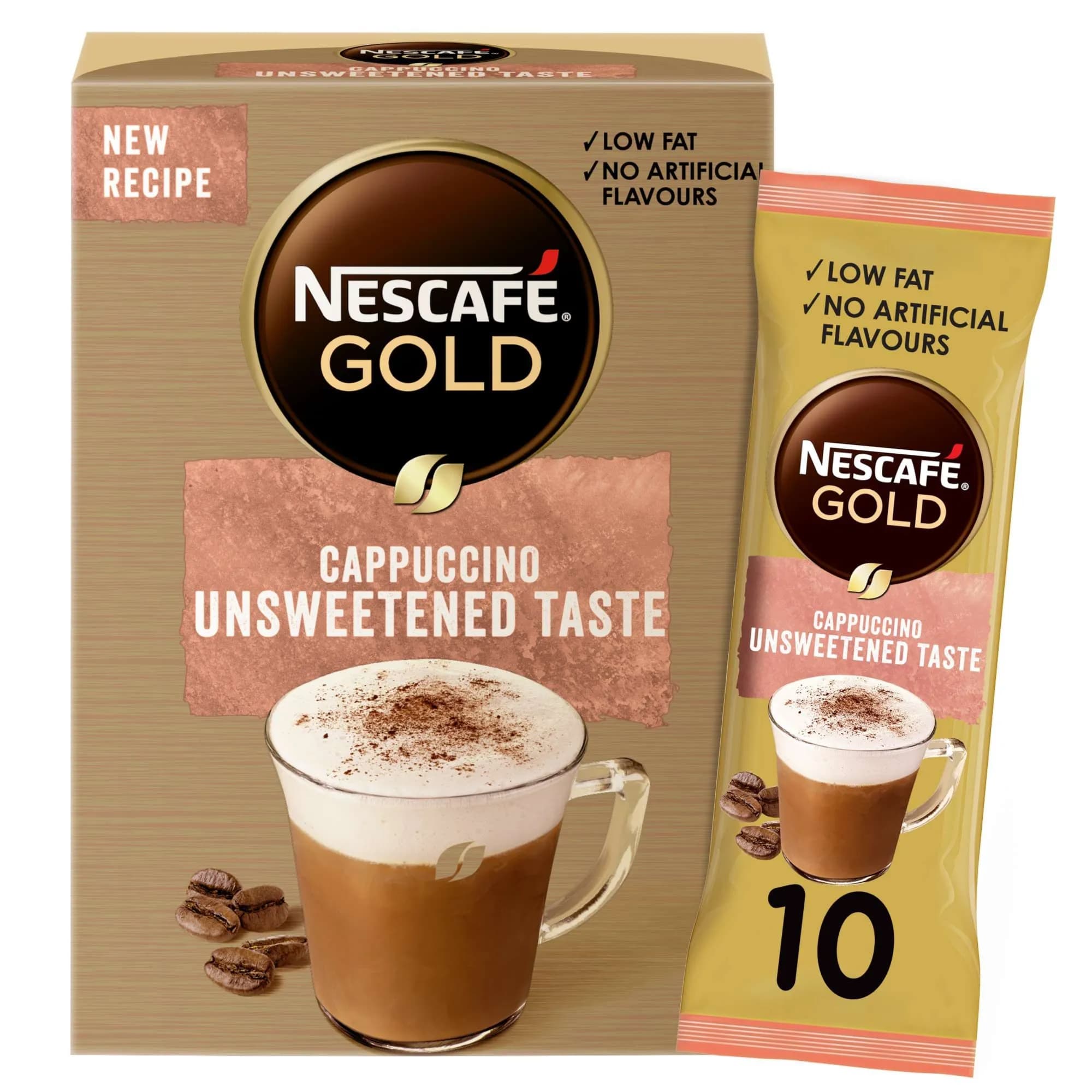 Nescafe Gold Cappuccino Un Std 10x14.2g