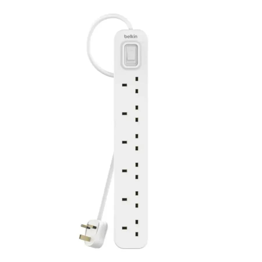 BELKIN  6 Socket Power Extension With 3M Cable 2000W